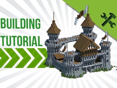 Minecraft: How to Build A Medieval Castle - Build Tutorial