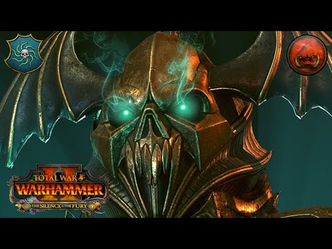 QUAD DEPTH GUARD RUSH, Vampire Coast Vs Greenskins. Total War Warhammer 2, Multiplayer Battle