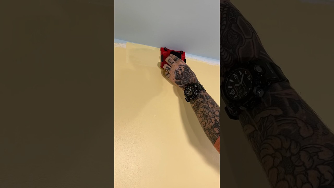 Shur line edger. Sick of cutting in with a brush? This might work for you #shorts