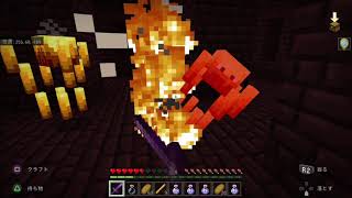 素人マイクラ実況＃483　ポーションを使ってネザスケの頭狩り