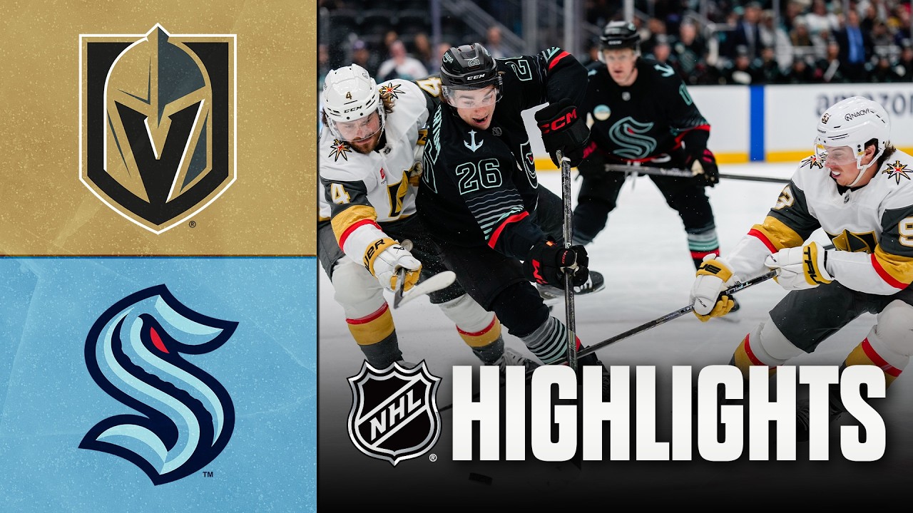 Golden Knights vs. Kraken | NHL Highlights | April 09, 2026