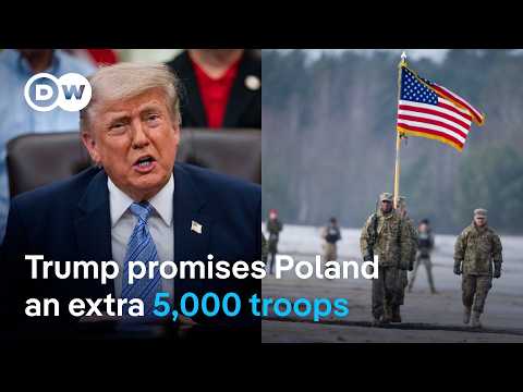 NATO allies bewildered by Trump's about-face on US troops stationed in Europe | DW News