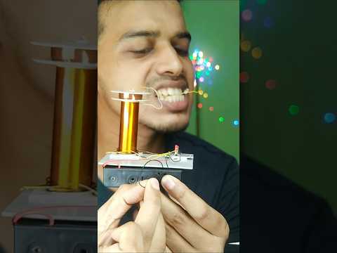 Hybrid Tesla coil.           #experiment #electronic #diy #diyprojects #diycrafts #tesla #neon #led
