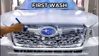 I Bought This Old Subaru: The First Foam Wash