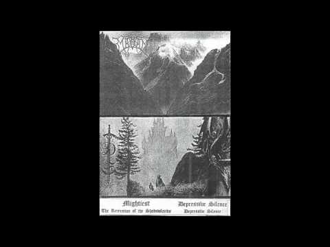 Mightiest & Depressive Silence - The Recreation of the Shadowlands (1995) [Split]