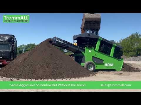 RENATAL AVAILABLE TrommALL 3500W Top Soil Screener - Image 2