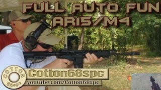 M4/AR15 Full Auto Fun