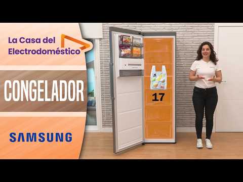 🧊 Samsung congelador vertical | RZ32C7BB6S9EF