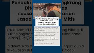 Misteri Hilangnya Pendaki Mongkrang Terpecahkan! Ditemukan usai 12 Hari Pencarian di Bukit Mitis