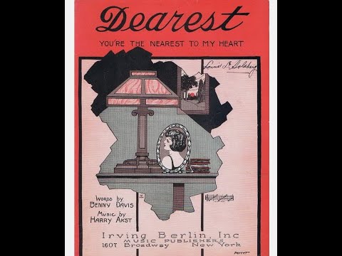 "Dearest (You're The Nearest To My Heart)" Georgie Price 78 rpm (1923) Victor 19047 Harry Akst song