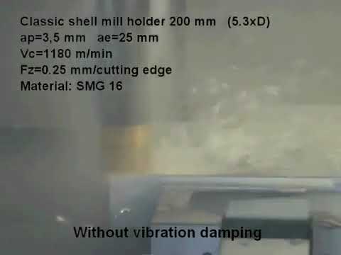 Aluminum milling with Seco Steadyline® anti-vibration system | Seco Tools