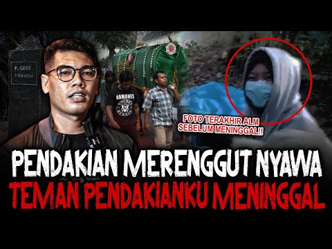 INALILLAHI!! MENDAKI BARENG TURUN TINGGAL NAMA PENDAKIAN TERAKHIR DI GUNUNG GEDE