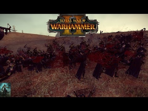 Total War Warhammer 2 DA WAAAGHHH!!!!!! Greenskins Vs Dark Elves