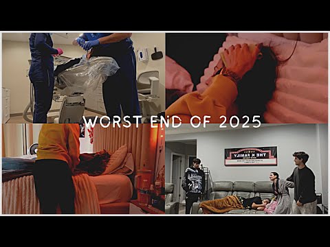 Our Home looks like a Hospital || Worst Way to End 2025 .vlog#1275