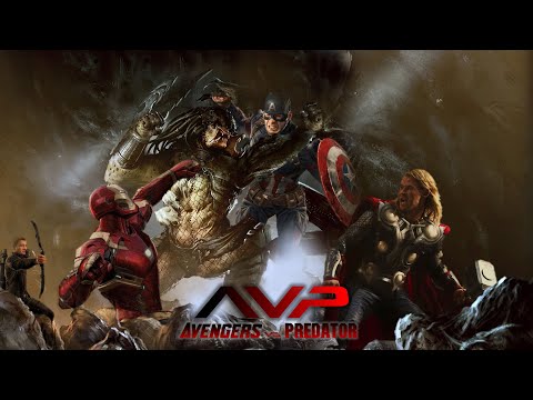 AVP: Avengers vs. Predator (Mashup Fight Scene)