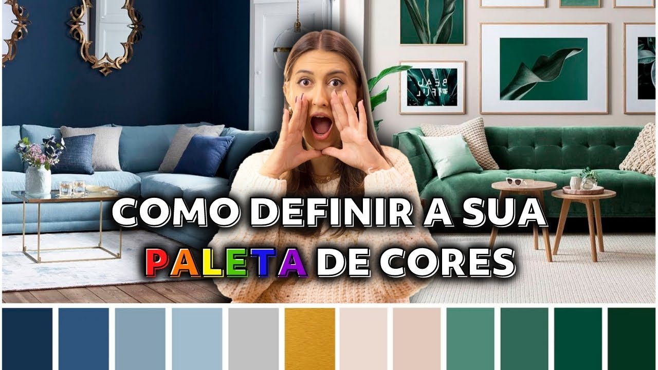 PALETA DE CORES - Aprenda a escolher uma para a sua Casa