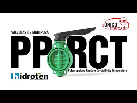 Válvulas de mariposa PP-RCT