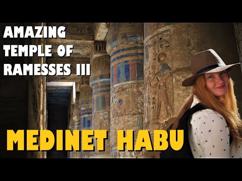THE BRONZE AGE COLLAPSE MONUMENT? MEDINET HABU TEMPLE - LUXOR EGYPT!