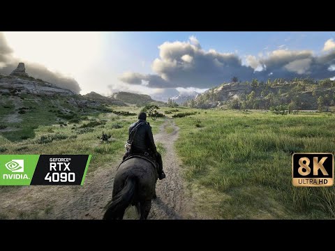 [8K60] RDR2 RTX 4090! - close to realism!! - Beyond all Limits Raytracing Reshade - 100+Mods