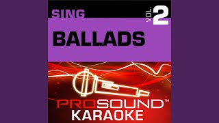 Colour My World (Karaoke Instrumental Track) (In the Style of Chicago)