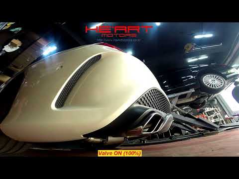 CLA45 AMG REMUS CATBACK SYSTEM (Exhaust Valve Controlled)
