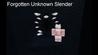 Find the slenders: Forgotten Unknown Slender