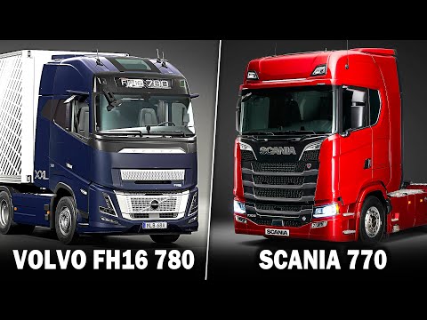 Volvo FH16 780 vs Scania 770 - The BIGGEST Truck Battle Ever!