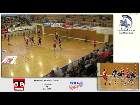 Handball 2. Bundesliga Frauen TSG Wismar I vs HSG Celle