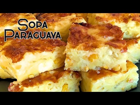 Cómo hacer SOPA PARAGUAYA 🇵🇾 Receta de familia! RIQUÍSIMA!!! | Libro de Recetas |