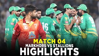 Markhors VS Allied Bank Stallions