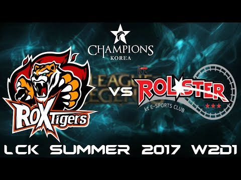 [LCK] ROX Tigers vs KT Rolster Highlight Game 1 W2D1 LCK SUMMER 2017
