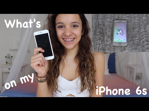 WHAT'S ON MY IPHONE 6s || Iris Ferrari