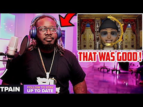 T-Pain REACTS TO MY SONG!