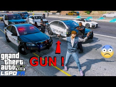 Felony Traffic Stop Gone Wrong - GTA 5 LSPDFR Police Mod