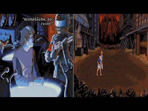 FULLSCREEN SPANISH AMIGA OCS ENHANCED Space Quest 4 IV Remastered v1 1 JOTD ECS AGA EAB ABIME TURRAN