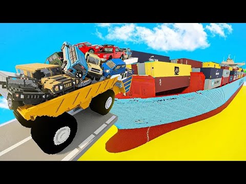 Cars vs Maersk Container Ship   Teardown #teardown #cars #vs #gamingvideos