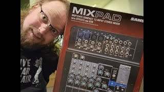 Video thumbnail for Great small mixers! Samson MixPad series by MaxSPL Videos