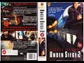 Original VHS Opening Under Siege 2 1996 UK Rental Tape