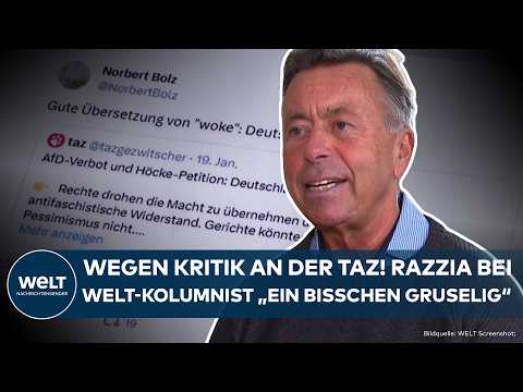 NORBERT BOLZ: Hausdurchsuchung wegen eines Tweets! Dieser Vorgang sorgt für Fassungslosigkeit