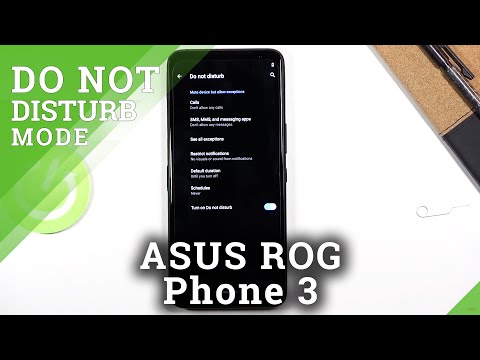 How to Enable Do Not Disturb Mode in ASUS ROG Phone 3 – Silent Preferences