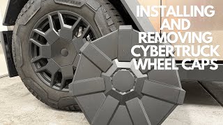 Removing and Installing Cybertruck Wheel Caps - What A Pain!