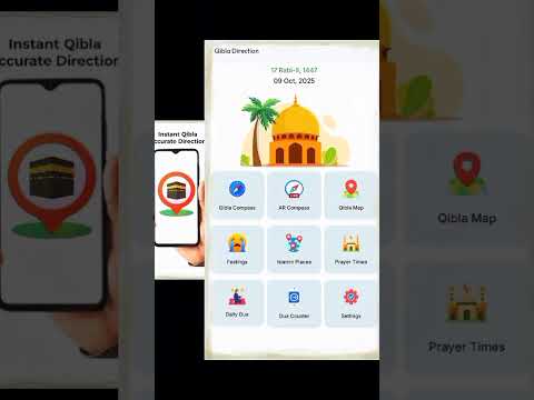 Qibla Direction finder Offline
