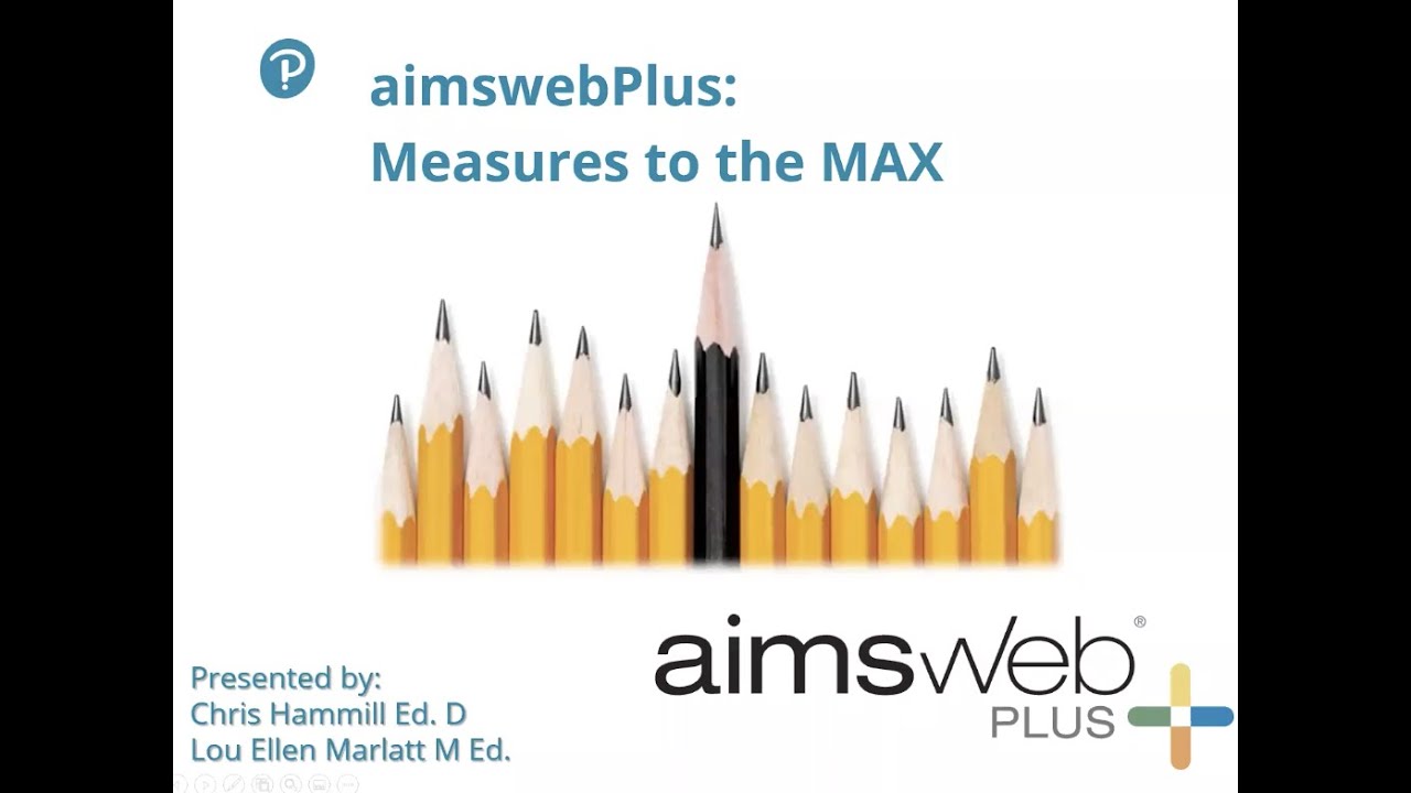 Boosting student achievement by using aimswebPlus “to the max” Webinar (Recording)