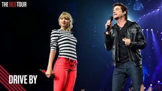 Taylor Swift &amp; Pat Monahan (Train) - Drive By (Live on the Red Tour)