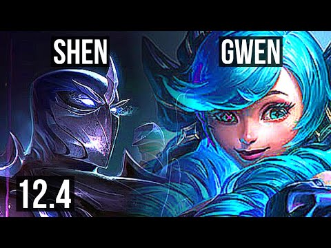 SHEN vs GWEN (TOP) | 2.4M mastery, 6/2/16, 800+ games | KR Diamond | 12.4