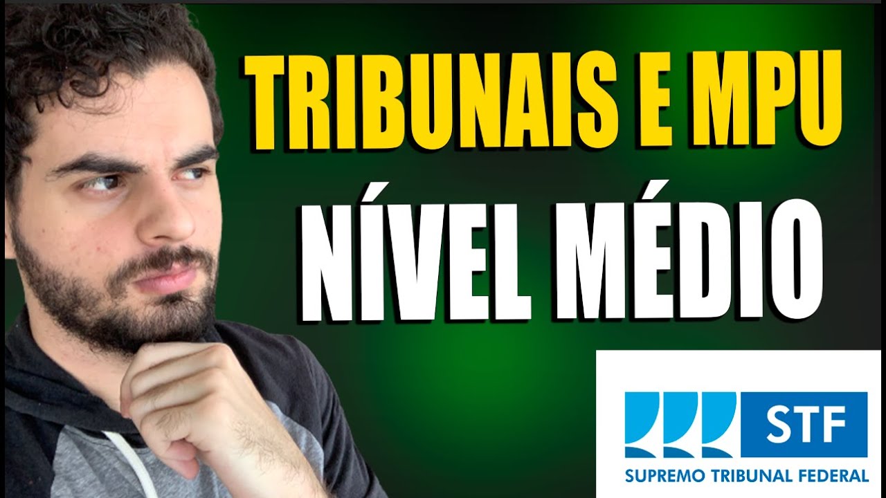 TÉCNICO DE TRIBUNAL E MPU VÃO VOLTAR AO NÍVEL MÉDIO?