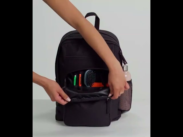 Vídeo relacionado con JANSPORT Big Day Pack Mochila grande, compartimento para portátil 15 Inch, 43.5 x 19 x 32.5 cm, Navy, Azul