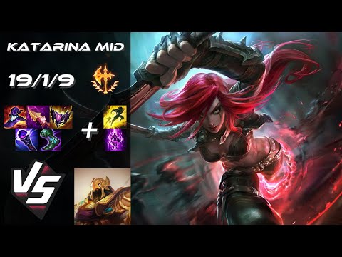 MID Katarina vs Azir - NA Challenger Patch 14.8