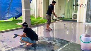 Download lagu CARA BIKIN MOTIF MARMER DENGAN EPOXY FLOORING DUREVOLE (DPX 2300 TC)..PERTAMA DI INDONESIA !!! mp3