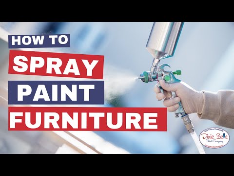 Learn How to Spray Paint Furniture Like a Pro!